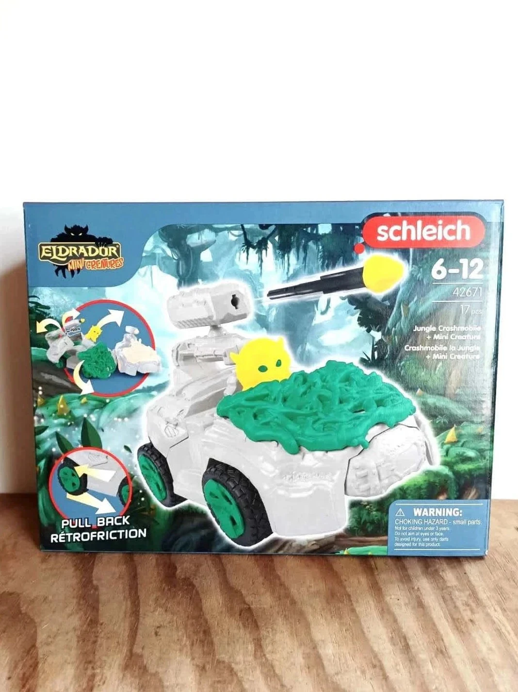 Schleich Eldrador Jungle Cashmobile + Mini Creature